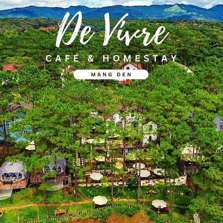De Vivre Homestay Mang Den Kon Von Kla Eksteriør billede