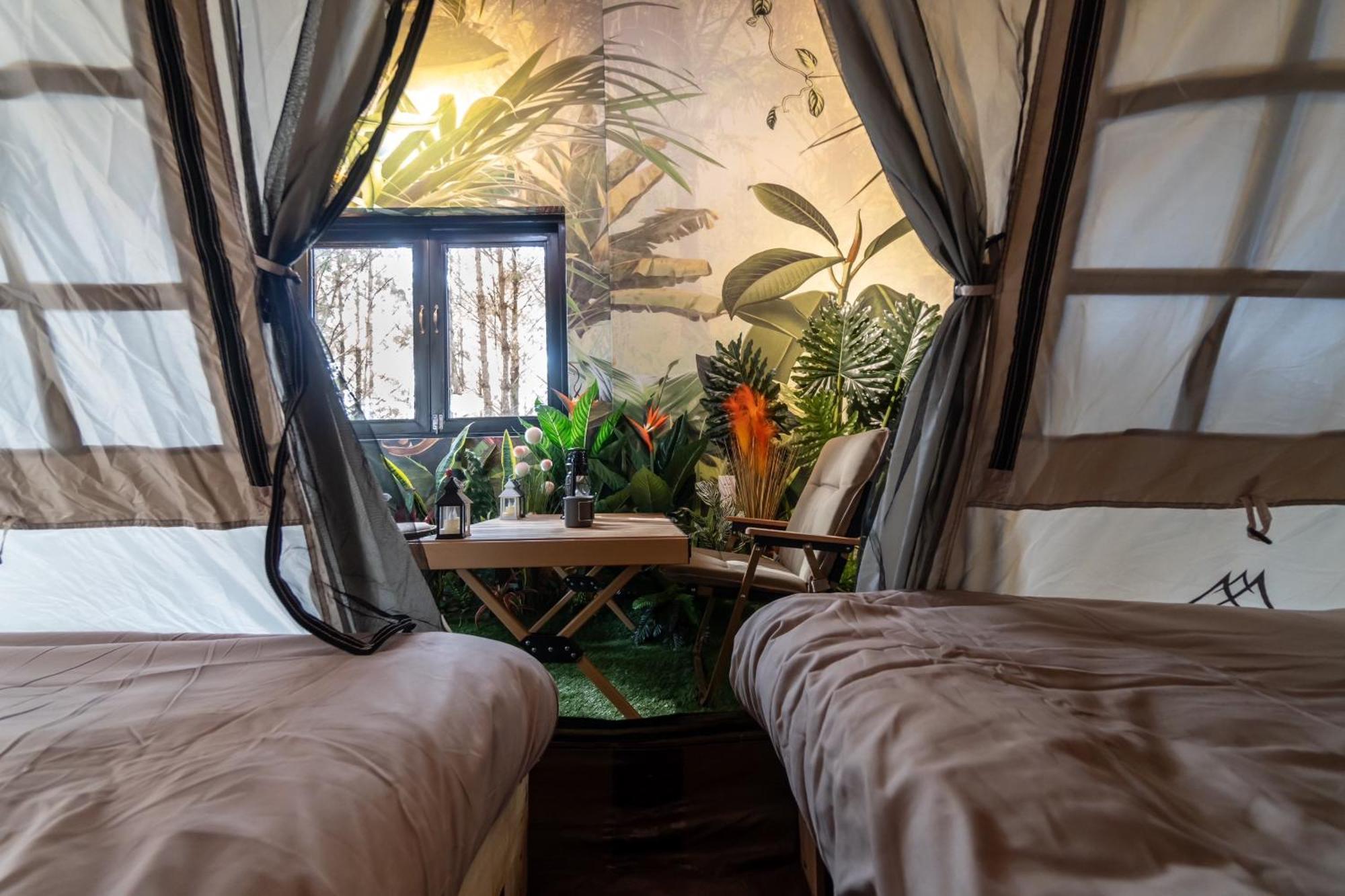 De Vivre Homestay Mang Den Kon Von Kla Eksteriør billede