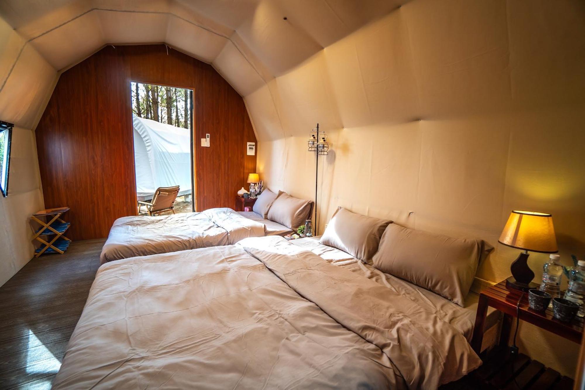 De Vivre Homestay Mang Den Kon Von Kla Eksteriør billede